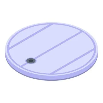 Progress smart scales icon, isometric style Stock Illustration