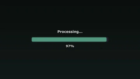 Progress tracking design element in high quality video for website design a.. Stock Footage 323523388