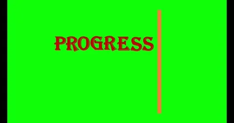 Progress Writing Video with Green Screen Stock Footage 292658299