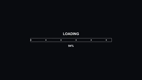 Progressbar animation with hexagon grid design showcases loading sequence a.. Stock Footage 326935345