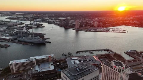 Progressing - Norfolk, VA Video stock 336409928
