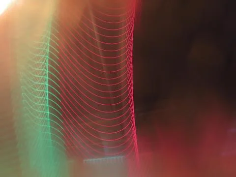 Progressive rhythmic light trajectory for backgrounds Stock Illustration