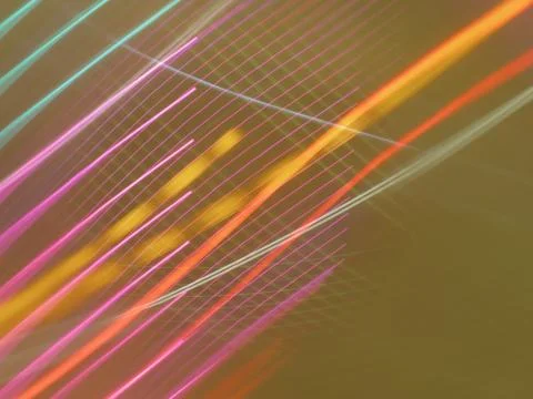 Progressive rhythmic light trajectory for backgrounds Stock Illustration