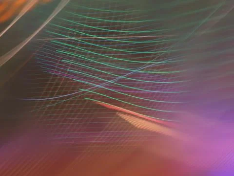 Progressive rhythmic light trajectory for backgrounds Stock Illustration