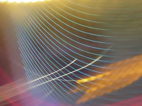 Progressive rhythmic light trajectory for backgrounds Stock Illustration