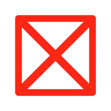 Prohibit sign. Close sign. Vector. Stock Illustration