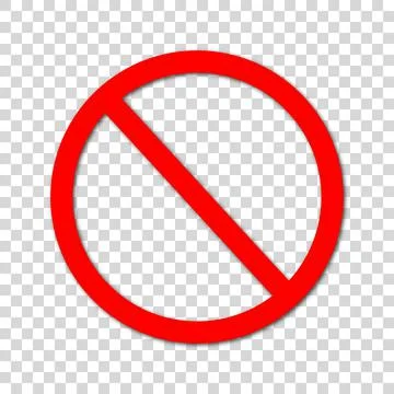 Prohibition Icon Stock Illustration