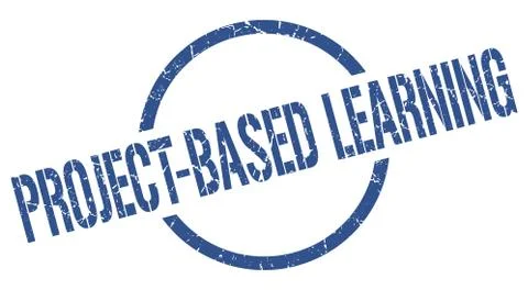 Project-based learning stamp 스톡 일러스트