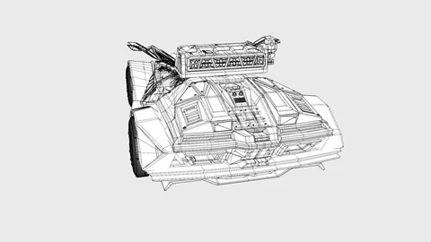 Project of the car, 360 turns, loop, ani... | Stock Video | Pond5