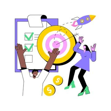 Project closure abstract concept vector illustration. Stock Illustration