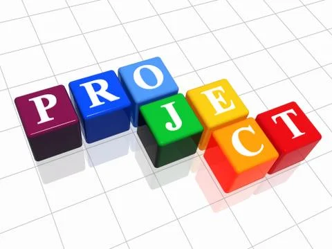 Project in colour 2 Stock Illustration