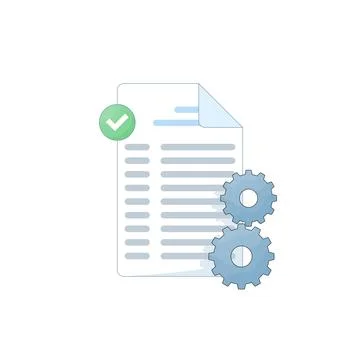 Project completion icon vector 库存插图