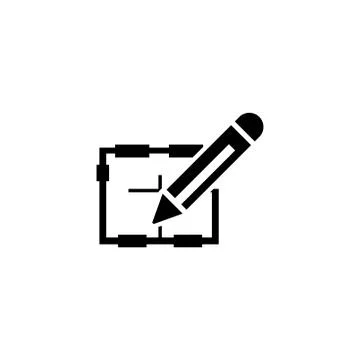 Project Design Apartment Flat Vector Icon Stock Illustration