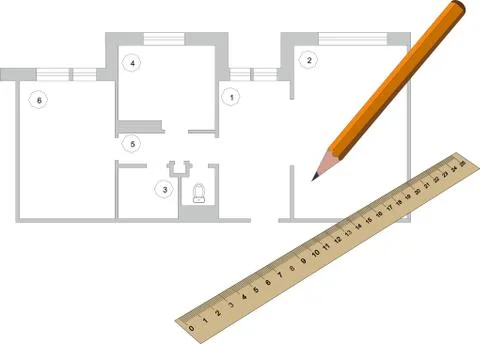 Project design concept vector Stock Illustration
