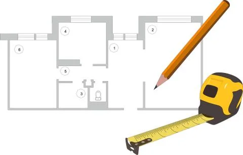 Project design concept vector Stock Illustration