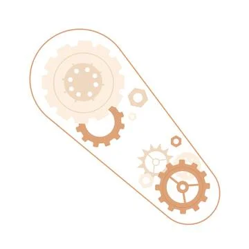 Project development workflow Illustrazione stock