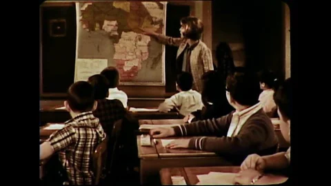 Project Discovery, an experimental education program utilizing films and Video stock 143837239