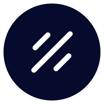 Project Galaxy GAL token cryptocurrency logo in circle, coin icon isolated Stock Illustration