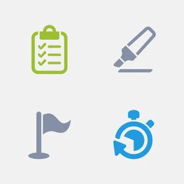 Project - Granite Icons Stockillustratie
