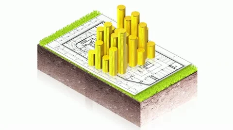 Project groundblock money Stock-Footage 11479534