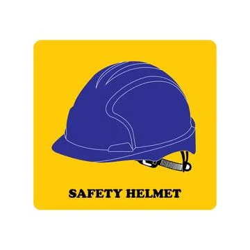 Project helmet icon Stock Illustration