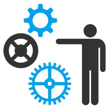 Project Icon from Commerce Set Illustrazione stock