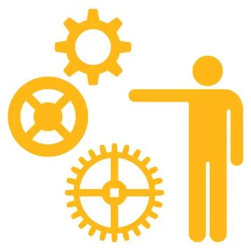 Project Icon from Commerce Set Stock Illustration
