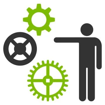 Project Icon from Commerce Set Stock Illustration