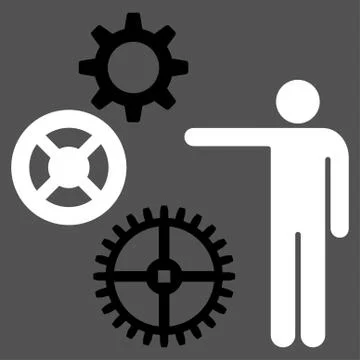 Project Icon from Commerce Set Stock Illustration