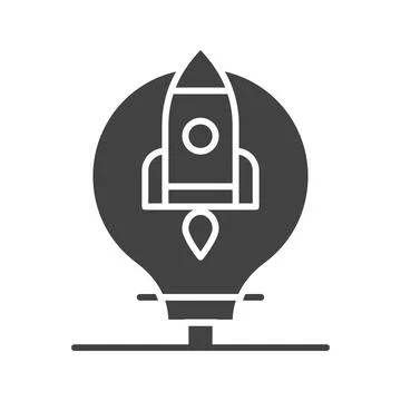 Project Idea Icon Image. Stock Illustration