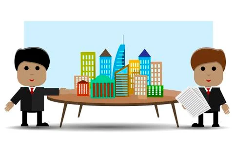 The Project Stock Illustration