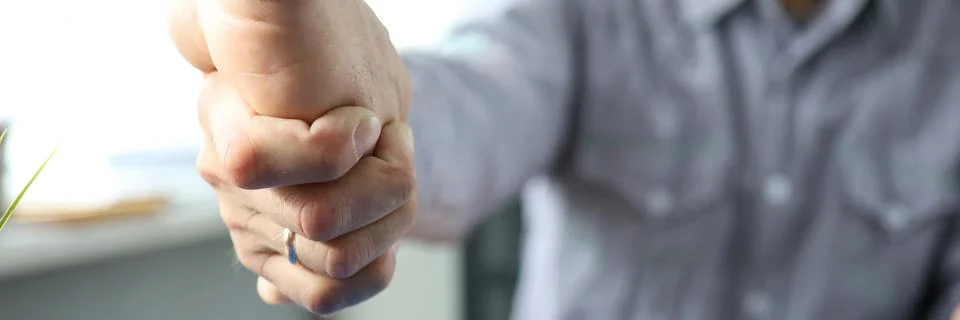 Project implementation, agreement and contract. Stock Photos