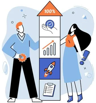 Project launch. A development project idea, spark that cignite massive イラスト素材