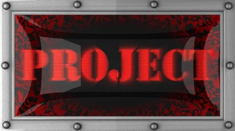 Project on led Видео 8726796