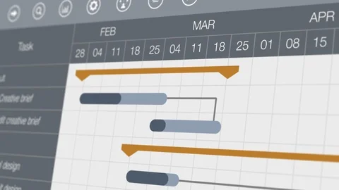 Project management concept Stock Footage 101350237