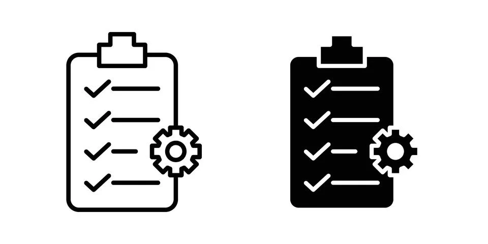 Project management icon graphic element. web icon set Stock Illustration