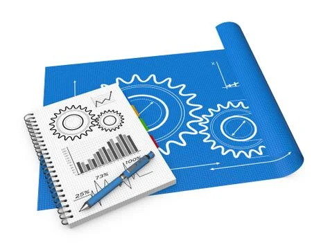 Project management Stock Illustration