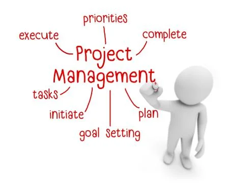 Project management Illustration