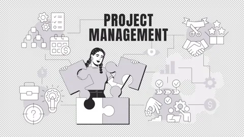 Project Management Infographic Stock Footage ~ Royalty Free Stock ...