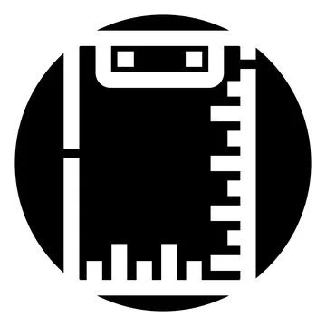 Project management report with data analysis and checklist Stock Illustration