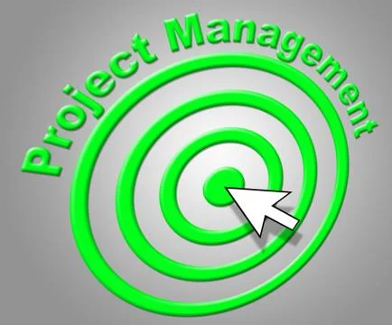 Project management representing directorate manager and boss イラスト素材