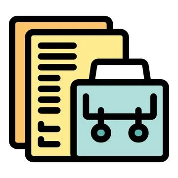 Project management, software managing tasks, organizing documents with proj.. Ilustração Stock