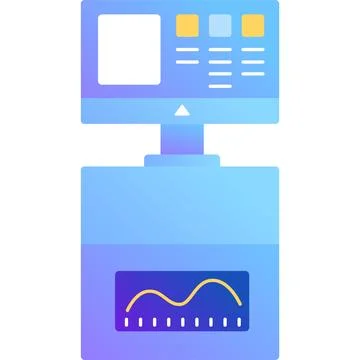 Project management vector business task flat icon Illustrazione stock