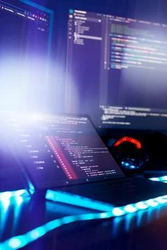 Project managers work new idea. Mobile app developer. Innovative startup pr.. Foto stock