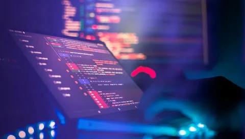 Project managers work new idea. Mobile app developer. Innovative startup pr.. 스톡 사진