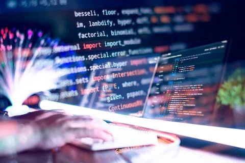 Project managers work new idea. Mobile app developer. Innovative startup pr.. Stockfoto's