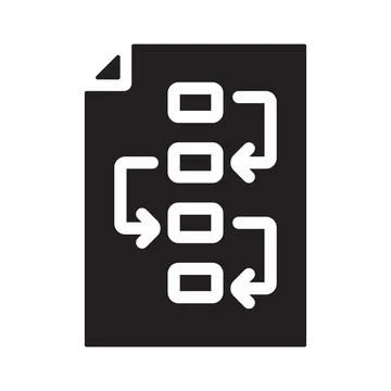 Project planning icon vector for your web design, logo, UI. illustration Stock Illustration