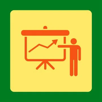Project Presentation Icon Stock Illustration