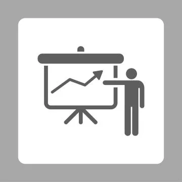 Project Presentation Icon Stock Illustration