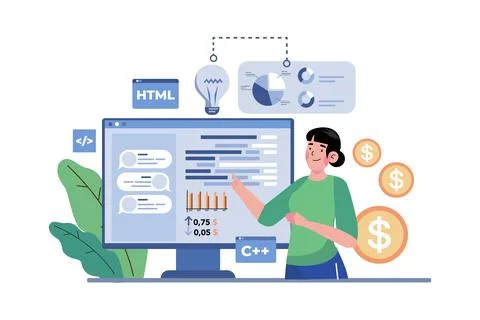 Project Presentation Regarding Development イラスト素材